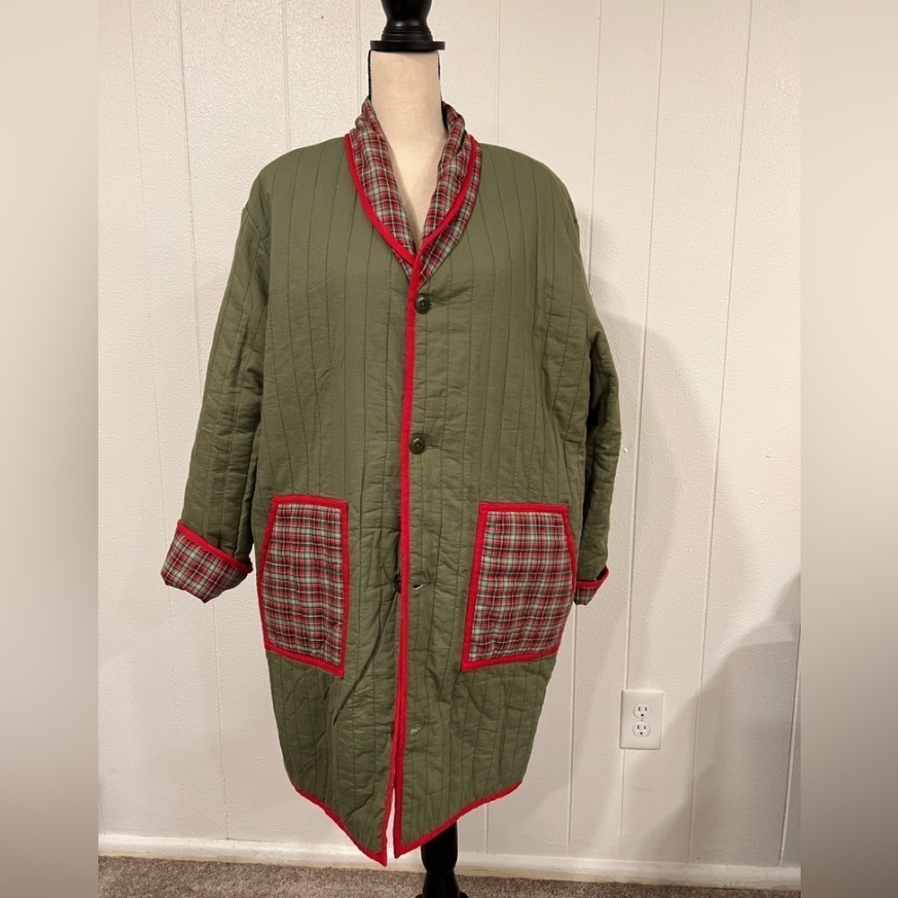 NWT THE GREAT The Reversible Mountain Puffer Plaid Jacket
Size L / 3 Goop - Picture 1 of 11